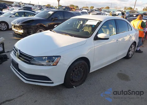 2017 Volkswagen Jetta 1.4T S из США, поврежденный, VIN 3VW2B7AJ9HM403693